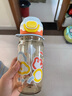 babycare儿童水杯吸管杯双饮二合一户外运动水壶上学大容量PPSU-满杯600ml 实拍图