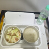 生活元素（LIFE ELEMENT）电热饭盒 智能全自动便当 大容量陶瓷内胆 密封保鲜防漏 双层 插电加热保温饭盒-F19 实拍图