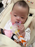 哈咔（haakaa）婴儿安抚牙胶宝宝玩具硅胶牙床咬胶按摩牙胶口欲期安抚棒可水煮 缤纷大手掌 1只装 实拍图