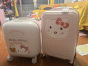 银座Hello Kitty 正版联名行李箱高颜值轻便旅行箱万向轮拉杆箱 20英寸拉链 实拍图