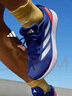 adidas DURAMO RC训练备赛轻盈体测跑鞋男女阿迪达斯官方 蓝色/白色/红色(推荐脚型偏胖选大半码)   44 实拍图