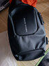 马可·莱登单肩包男士胸包大容量斜挎包密码锁防盗运动小背包MR7039典雅黑 实拍图