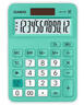 卡西欧（CASIO）MX-12B小学生计算器四年级五年级六年级学生无语音小型款可爱计算机器太阳能双电源薄荷绿色 实拍图