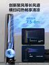 美的（Midea）【风随温变】母婴级变频轻音无叶风扇/智能感温电风扇/家用遥控落地扇/摇头定时塔扇 AMS150G-ZR 实拍图