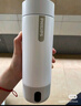 飞利浦 (PHILIPS)烧水杯电热水杯便携式烧水壶加热水杯旅行折叠电热水壶保温杯加热杯养生杯 0.4L 旅行加热水杯400ml  初雪白 实拍图