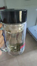 富光双层玻璃杯商务泡茶杯子 大容量男女耐热办公水杯带把黑色320ml 实拍图
