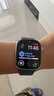 Apple/苹果 Watch Series 10 智能手表GPS款46毫米银色铝金属表壳丹宁色运动型表带M/L MX223CH/B 实拍图