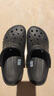 crocs卡骆驰贝雅洞洞鞋沙滩鞋|10126 黑色-001 40(250mm)  实拍图