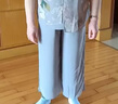 秋芙罗妈妈夏装透气水墨套装50岁60中老年女装洋气高端70岁80宽松衣服 实拍图