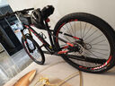 辐轮王全球十大自行车品牌排行榜辐轮王山地车成人变速运动成人男女单车 黑红白 -下单备注身高 实拍图