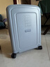 新秀丽（Samsonite）欧洲进口时尚纯色卡扣拉杆箱男女旅行行李箱 10U银灰色 20英寸登机箱 实拍图