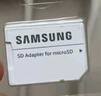 三星（SAMSUNG）512GB TF(MicroSD)存储卡 EVO白卡 U3A2V30 手机平板游戏机内存卡 支持4K视频 读160MB/s写120MB/s 实拍图