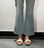 爱步（ECCO）凉鞋女 夏季方头一字带通勤休闲百搭粗跟凉鞋 雕塑233803 石灰色23380301378 36 实拍图