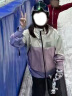 南恩NANDN滑雪镜护目镜女雪地滑雪眼镜透气高清防雾翻盖男滑雪镜 白框极光绿 实拍图
