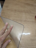 软玻璃桌面垫免洗防水防油防烫塑料PVC透明餐桌垫茶几桌布水晶板 无味首选（磨砂3.0mm厚） 80x130cm 实拍图