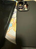 毕亚兹适用苹果16pro手机壳 iPhone16Pro保护套 全包镜头超轻薄防摔植绒内衬磨砂亲肤液态软壳 JK717黑 实拍图