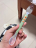 婴儿用品硅胶围嘴宝宝吃饭围兜家用辅食饭兜 太空熊+小狮子 实拍图