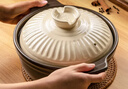 爱仕达（ASD）砂锅煲汤炖锅3.5L陶瓷煲仔饭砂锅燃气灶明火专用RXC35A2WG 实拍图