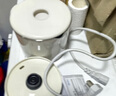 美的（Midea）便携烧水杯电水壶折叠电热水壶 迷你便携小容量婴儿用硅胶材质 0.6L防干烧开水壶 SH06Simple101 实拍图