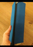 国誉（KOKUYO）一米新纯学生笔袋文具盒文具袋 可立桌面 帆布+涤纶 绿色 中号 WSG-PCS22G 实拍图