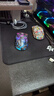 赛睿（SteelSeries）QCK系列 Heavy L/M/S鼠标垫 游戏职业电竞Donk同款鼠标垫 电脑桌垫加厚橡胶基底CSGO瓦罗兰特FPS用 Edge Medium（320*270*2mm） 实拍图