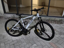 喜德盛（xds）山地自行车黑客350/旭日310 X6铝合金车架21速变速机械碟刹 旭日310象牙白17寸 实拍图