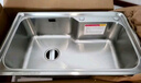 华帝（VATTI）304不锈钢水槽单槽 拉丝不锈钢洗菜盆厨房洗碗盆-以旧换新 实拍图