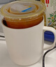 无印良品（MUJI）不锈钢 双层马克杯  水杯 杯子 保温保冷办公室 白色 490ml 实拍图