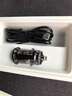 倍思（Baseus）车载手机充电器点烟器快充5A一拖二30W 双USB车充+TypeC数据线套装 实拍图