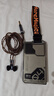 飞傲（FiiO）FF5碳基振膜动圈金属平头耳机MMCX可换耳机线HIFI耳塞 . 黑色 实拍图