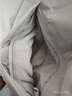 优衣库女装无缝羽绒连帽外套/外套夹克478577 01 乳白色 3XL 实拍图