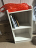 赛杉实木书架落地一体靠墙置物架家用收纳柜储物柜子学生多层收纳书柜 【福利特价】三层40x24白色 实拍图