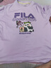 FILA【竹林多彩T】斐乐童装儿童抗菌短袖T恤2025年夏季男女童上衣 实拍图