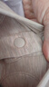 nest designs哺乳内衣前开扣内衣孕期产后背心式无钢圈孕妇内衣 开襟款-暖香褐 L码（适用下胸围77-82cm） 实拍图