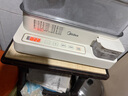 美的（Midea）电蒸锅 22L三层大容量外置加水蒸锅电蒸锅 透明视窗不锈钢蒸片多用途蒸包子锅多功能锅ZGC322301 实拍图