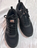 安踏女鞋运动鞋女春冬新款网面跑步鞋软底皮面保暖防水休闲鞋黑色女鞋 （春季皮网结合）黑/玫瑰金-6 38 (7) 实拍图