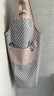 品喻（PINYU）围裙厨房防水防油污罩衣可擦手挂肩式男女夏季家务清洁可爱猫蓝色 实拍图