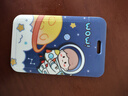 学得乐 卡皮巴拉一体挂绳卡套可爱公交卡保护套学生饭卡校园门禁证件厂牌门卡套钥匙扣儿童伸缩卡套校牌 皮绳卡套/宇航员 实拍图