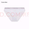 Calvin Klein内衣女士三条装经典提花腰边ck舒适棉质微弹性感比基尼三角内裤女 FIY-太空黑/杏仁色/月光白 3条 M 尺码偏大，建议拍小一码 实拍图