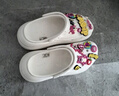 crocs檀健次推荐款经典泡芙洞洞鞋|207521 石英粉-6UR 37/38(230mm) 实拍图