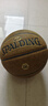 斯伯丁（SPALDING）篮球飞行员06十字型防尘吸湿皮料室内外通用7号成人青少年77-739Y 实拍图