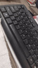 罗技（Logitech）MK120 键鼠套装 有线键鼠套装 办公键鼠套装 电脑键盘 USB即插即用 全尺寸 黑色 实拍图