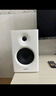 漫步者（EDIFIER）MR4 有源监听2.0音箱  HIFI音质 多媒体电脑电视音响 桌面音响 白色 实拍图