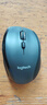 罗技（Logitech）M705无线鼠标 激光办公鼠标Mac 右手人体工学鼠标电池款双滚轮模式 笔记本台式鼠标中大手适用优联 M705黑灰色 实拍图