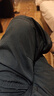 MMOPTOP户外冲锋裤子男士春夏宽松工装裤街头薄款运动休闲裤2409黑色2XL 实拍图