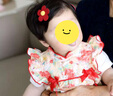优奇女童连衣裙夏季婴儿衣服公主裙小女孩抓周岁女宝宝礼服夏季中国风 实拍图