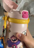 babycare儿童保温杯婴儿宝宝学饮吸管水杯水壶不锈钢保温杯上学450ml 实拍图