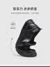 骆驼（CAMEL）牛皮软底缓震乐福鞋通勤商务休闲皮鞋男 G13S201066 棕色 44 实拍图