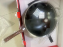双立人（ZWILLING）铁锅炒菜锅平底无涂层中式电磁炉燃气灶可用龙铁锅 Dragon32cm 实拍图