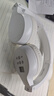 艾本（AIBEN）英语四六级听力耳机大学生四级六级考试专用可调频FM收音机头戴式蓝牙专四专八大英赛考试听力耳机 经典电池款白色【送电池】 标配（耳机） 实拍图